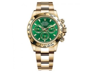 N Factory Rolex Cosmograph Daytona 116508 green Is é an bunleagan de Jindi an déantúsán is nuaí de chuid N Factory, Green Jindi.