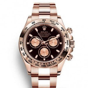 JH Rolex Cruinne Chronograph Iomlán Rí Daytona m116505-0008 Na bhFear Faire Meicniúil V7 Eagrán