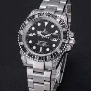 [HF] Monarcha Rolex Submariner, atá feistithe le gluaiseacht ETA2836 macasamhail faire meicniúil fir.