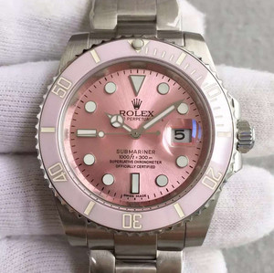 Leagan Rolex V5 de thaibhse uisce púdar na mná ROLEX Submariner; 2836 gluaiseacht mheicniúil uathoibríoch, trastomhas 40 mm, mná, faire cruach dhosmálta.