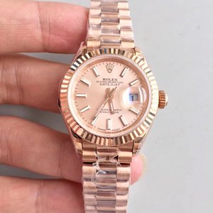 [An caighdeán is airde] SY tháirgtear an múnla bunaidh oscailte Rolex 178275 Na mBan Datejust 28mm glúin nua cúig phíosa le chéile gráin ceann