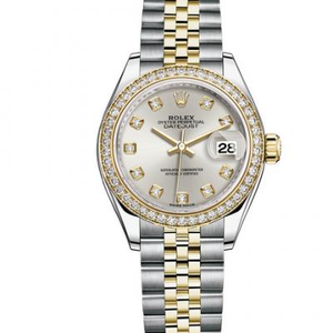 Ban Rolex 279383RBR Datejust 28mm Datejust Na mBan Faire Meicniúil Barr Faire Reissue