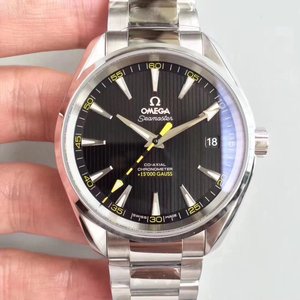 VS Monarcha Omega Seamaster Sraith 150m Hornet Fir Faire Meicniúil le 8500 Gluaiseacht