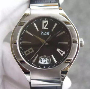 Piaget POLO sraith G0A31139, fir ag faire múnla aghaidh dubh