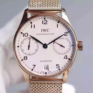 IWC Portuguese Seven Limited Edition Portuguese 7th Chain V4 Edition Mechanical Men's Watch