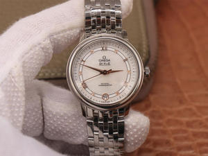 New MKS [Omega Diefei Classic Ladies Series] 32.7x9.5 Ladies Watch Automatic Mechanical Movement Stainless Steel Strap