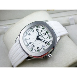 Swiss Patek Philippe Patek Philippe watch sports diving steel shell white tape automatic mechanical white face square men's watch ETA28 .