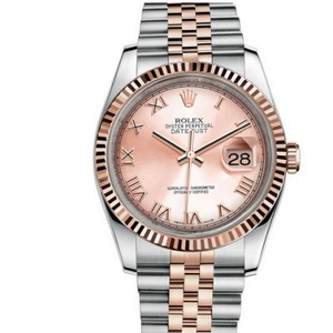 GM new Lady datejust 36mm rose gold 2018 new datejust 14k gold-covered series automatic mechanical movement stainless steel strap