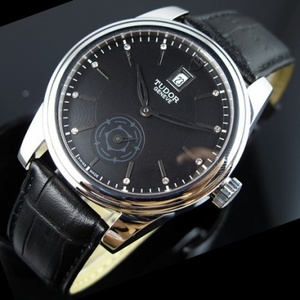 Swiss Tudor TUDOR Jun Yu strap independent small second belt automatic mechanical men's watch black surface