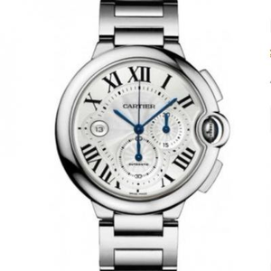 Orologio meccanico della banda d'acciaio di F Factory Cartier W6920031 Multi-Function Chronograph