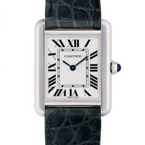 GP fabbrica uno a uno Cartier serie carri carri W5200005 cintura quadrata orologio femminile