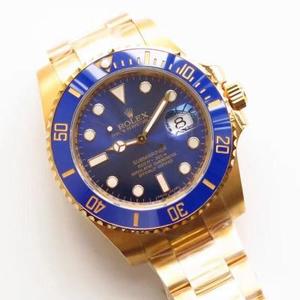 Taiwan CF Evergreen versione privata personalizzata di fascia alta oro pieno blu acqua fantasma oro spesso 18 carati rispetto all'oro generale Due volte lo spessore dell'orologio da uomo con movimento a carica automatica.