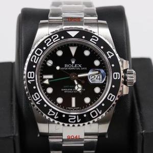 GM Nuovo Prodotto Rolex Greenwich ll: v2 Versione aggiornata 3186 Core 904 In acciaio incredio orologio meccanico