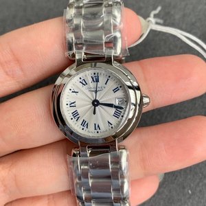 GS Factory Guarda Longines Cuore e Luna Serie Elegante Quartz Donna Orologio Calendario Tipo Madre di-perla Faccia