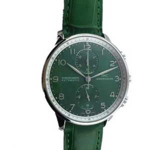 YL Fabbrica IWC Nuovo IWC Portoghese Portoghese Portoghese Portoghese Portoghese Uomo Meccanico Orologio 150o Anniversario Ultima Versione Superficie Verde