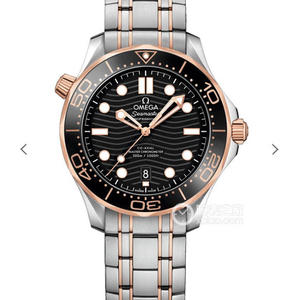 V Omega Seamaster 300 Serie 210.20.42.20.01.001 Oro Rosa Orologio Meccanico Automatico Oro