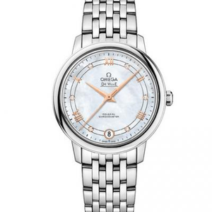 MKS Omega Diefei Classic Ladies Series 424.10.33.20.55.002 Invisiasta acciaio Strap Automatic Movement Ladies Orologio