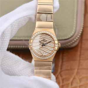 TW Omega Women's Constellation Series 27mm Quartz Guarda originale un modello invisioschesse In acciaio