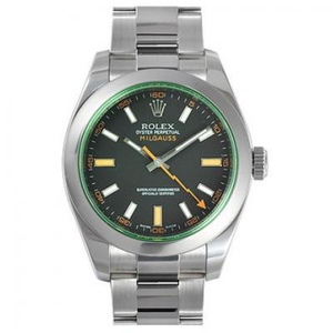 DJ Factory Rolex Milgauss Series 116400-GV-72400 Fulmine Needle Orologio meccanico