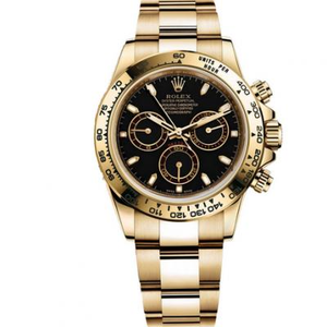 JH Factory Rolex Universe Chronograph Full Gold Daytona 116508-0004 Orologio Meccanico Uomo V7 Edition