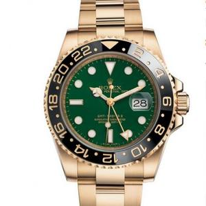 Rolex Greenwich tipo II116718LN-0002 all-inclusive piatto verde oro puro importato Swiss 2836 macchinari automatici