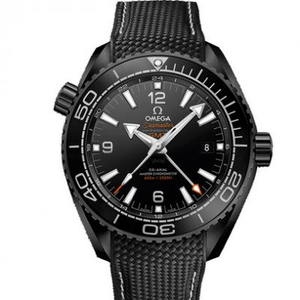 VS fabbrica Omega 215.92.46.22.01.001 tutto nero ceramica oceano universo 600 metri "profondo mare profondo" luminoso