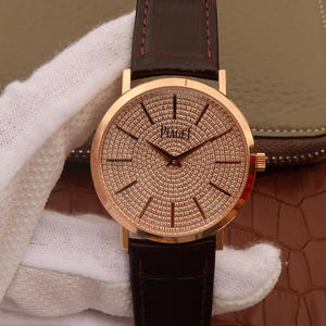 Piaget ALTIPLANO serie G0A38141 gypsophila oro rosa orologio meccanico maschile