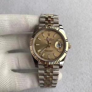 "N Factory Gold-rivestito 41mm Log Series" Rolex Log Series 126333 Macchina automatica, 41mm