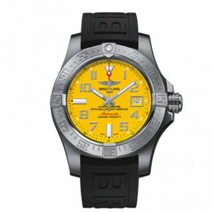 Een-op-een precisie-imitatie Breitling A1733010 / F538 Avengers serie stalen riem mechanisch herenhorloge