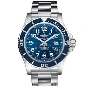 TF Breitling Super Ocean Series A17392D81C1A1 Blue Plate Steel Band Mechanisch herenhorloge Special Edition.