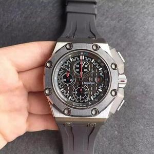 [JF] AP Audemars Piguet Schumacher titanium legering limited edition beweging titanium metaal + keramische gemengde ring mond