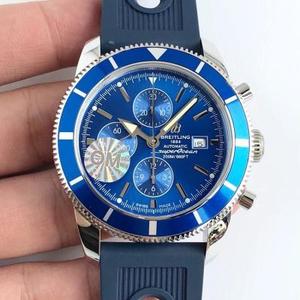 OM's nieuwste meesterwerk, de Super Ocean-serie, keert sterk terug. Chrono mechanische horloge heren, rubberen band