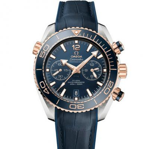 OM-fabriek Opnieuw uitgevoerde Omega Seamaster 215.23.46 De hoogste versie van de chronograaf van het oceaanuniversum.