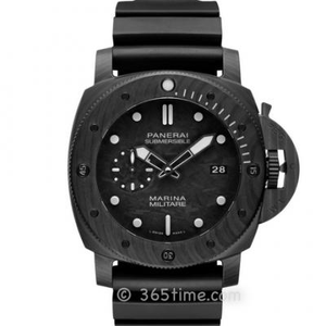 VS fabriek Panerai PAM00979 koolstofvezel tape nieuw herenhorloge.