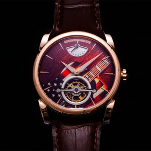 JB Parmigiani Fleurier top real tourbillon (regular literal model PFH251 with national flag music pattern model PFS251) real tourbillon movement