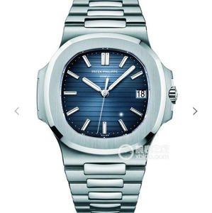 PF Patek Philippe Nautilus 5711 stalen horlogekoning schokte de productie van de V2-versie van het mechanische horloge met fijne imitatie.