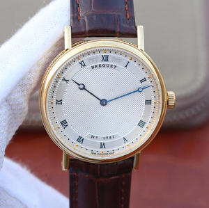 Breguet klassiske serie 5967BB / 11 / 9W6 menns automatiske mekaniske 18k gull super Tynn herreklokke.