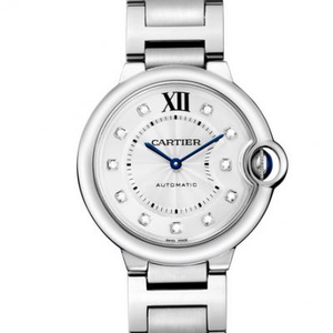 Cartier Blue Balloon WE902075 Menns importerte 9015 automatiske mekaniske stålbånd (stor størrelse 42MM).