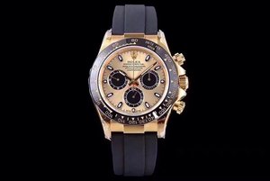 Rolex Cosmograph Daytona M116518 ln-0048 JH fabrikk produsert rose gull stil automatisk mekanisk herreklokke.