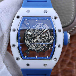 RM-fabrikk Richard Mille RM055 tape keramisk menns automatiske mekaniske klokke.