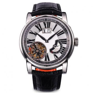 JB Roger Dubuis HOMMAGE (hyllest-serie) serie RDDBHO0568 klokke herreklokke manuell tourbillon mekanisk bevegelse