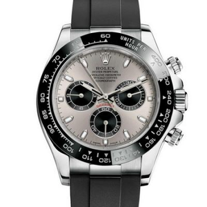 N Rolex ny versjon 904 stål Daytona m116519ln-0024 Fullfunksjons menns mekaniske klokke gummistropp.