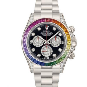 Rolex 116599RBow New Rainbow Circle Daytona Daytona Upgraded 40mm Men's Watch