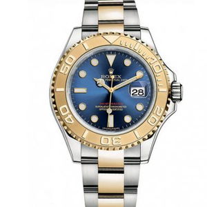 Rolex Superyacht Baume u0026 Mercier 16623-0001 Gold Edition (Blue Surface)