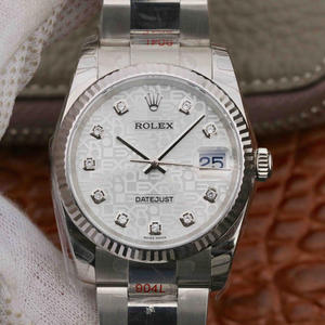 DJ Rolex 116234 Date Super copy of Just36MM series, replica men's watch