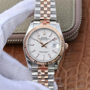 GM new Lady datejust 36mm rose gold 2018 new datejust 14k gold-covered series automatic mechanical movement stainless steel strap