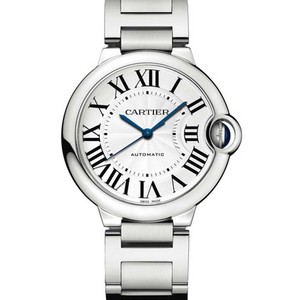 Réplica superior v6 versão v6 versão v7 Balão azul Cartier W6920046 relógio 36mm