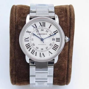 ZF Cartier (série londrina) W670101 clássico ultrafino, relógio mecânico masculino, numerais romanos