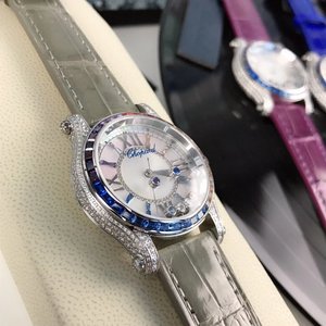 Chopard HAPPYDIAMONDS deusa mecânica automática assista Piageter sincronizar novo diamante arco-íris