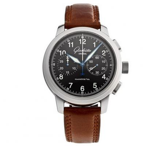 GF Glashütte Original 39-34-17-17-04 Cronógrafo de Relógio de Piloto